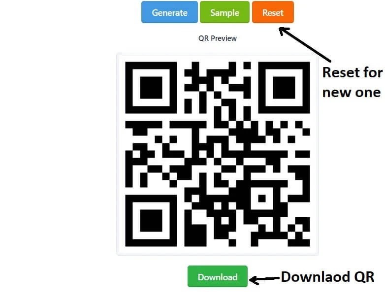how to use qr code generator step 6